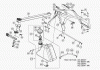 AS-Motor (neu) Profi-Rasenmäher AS 530 Heckauswurf AS 530/4T MK ab FNr. 019607202001 Ersatzteile Holm mit Tank