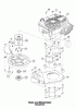 AS-Motor (neu) Profi-Rasenmäher AS 531 Heckauswurf AS 531 4T und AS 531/4T Pro ab FNr. 025312100001 Ersatzteile Motor und Messerträger