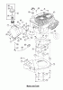 AS-Motor (neu) Profi-Rasenmäher AS 531 Heckauswurf AS 531 4T MK B ab FNr. 028516110001 Ersatzteile Motor und Tank