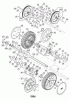 AS-Motor (neu) Profi-Rasenmäher AS 531 Heckauswurf AS 531 4T MK B ab FNr. 028516110001 Ersatzteile Räder