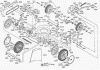 AS-Motor (neu) Profi-Rasenmäher AS 53 Standard AS 53 4T und AS 53 B4/4T ab FNr. 0128833001 Ersatzteile Gehäuse