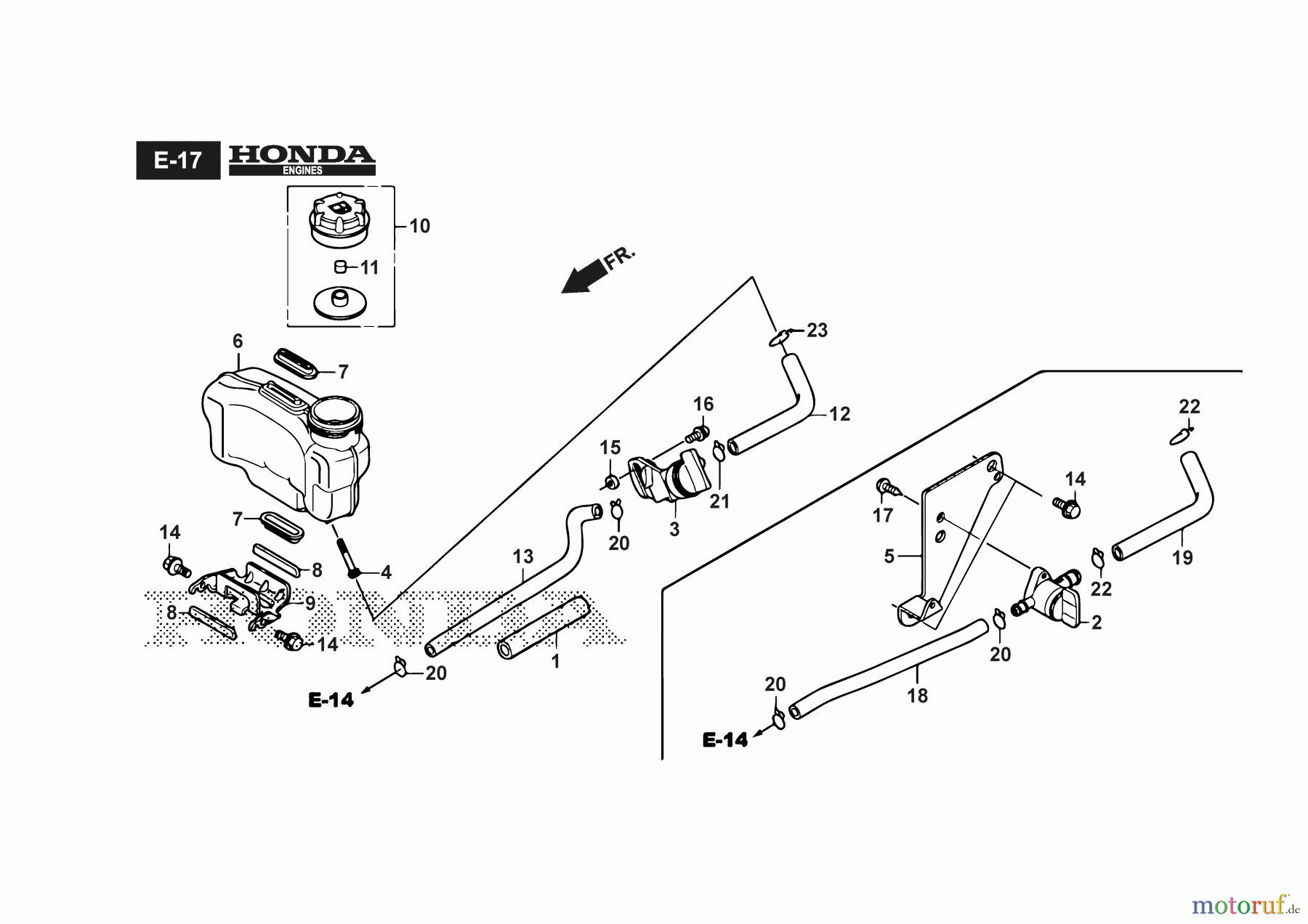 Stiga Rasenmäher Baujahr 2025 Benzinrasenmäher Twinclip 955 V (2025) Fuel Tank