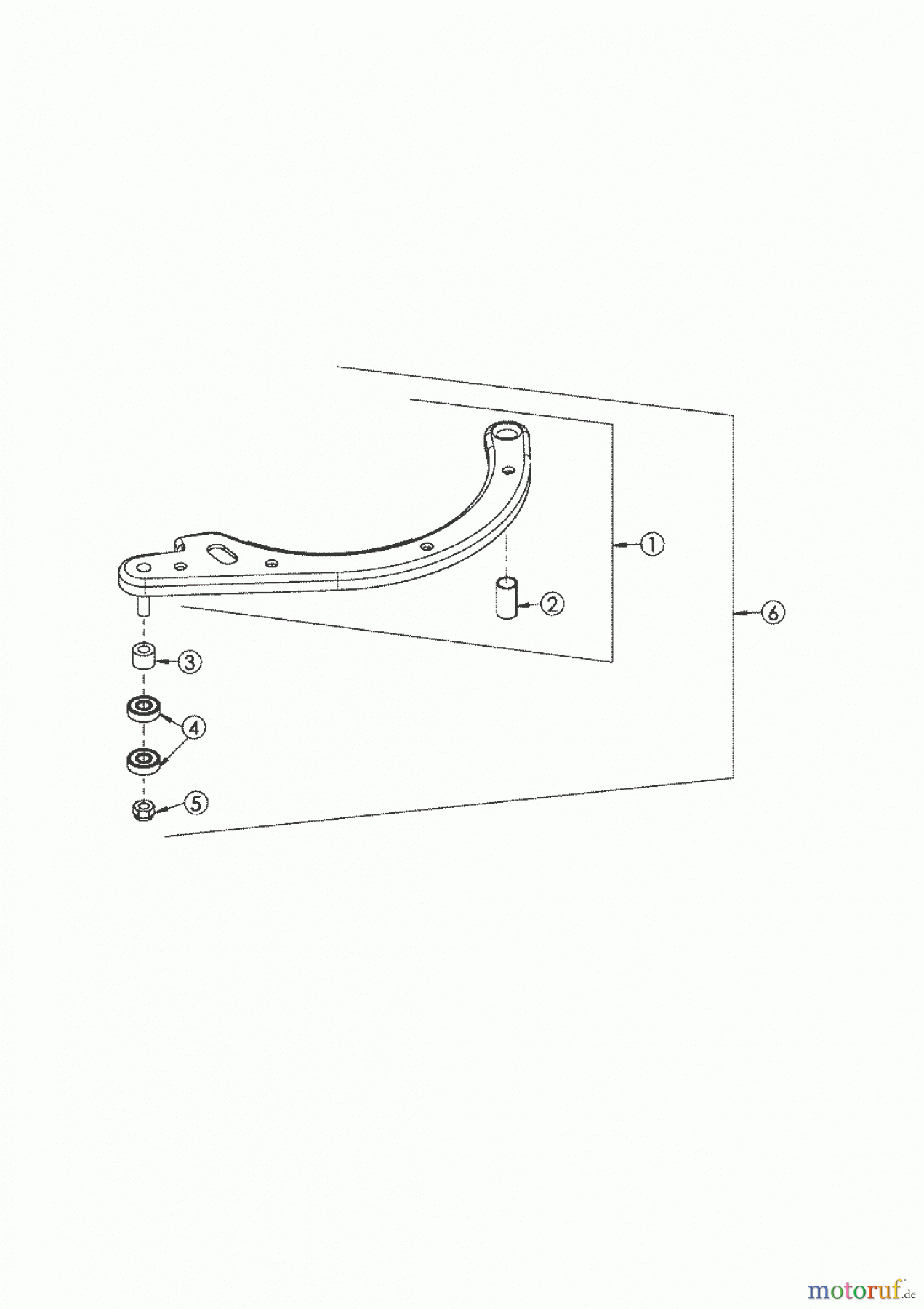  AS-Motor (neu) Hochgras Allmäher AS 65 AS 65/4T ab FNr. 015003303001  Bremshebel vollst.