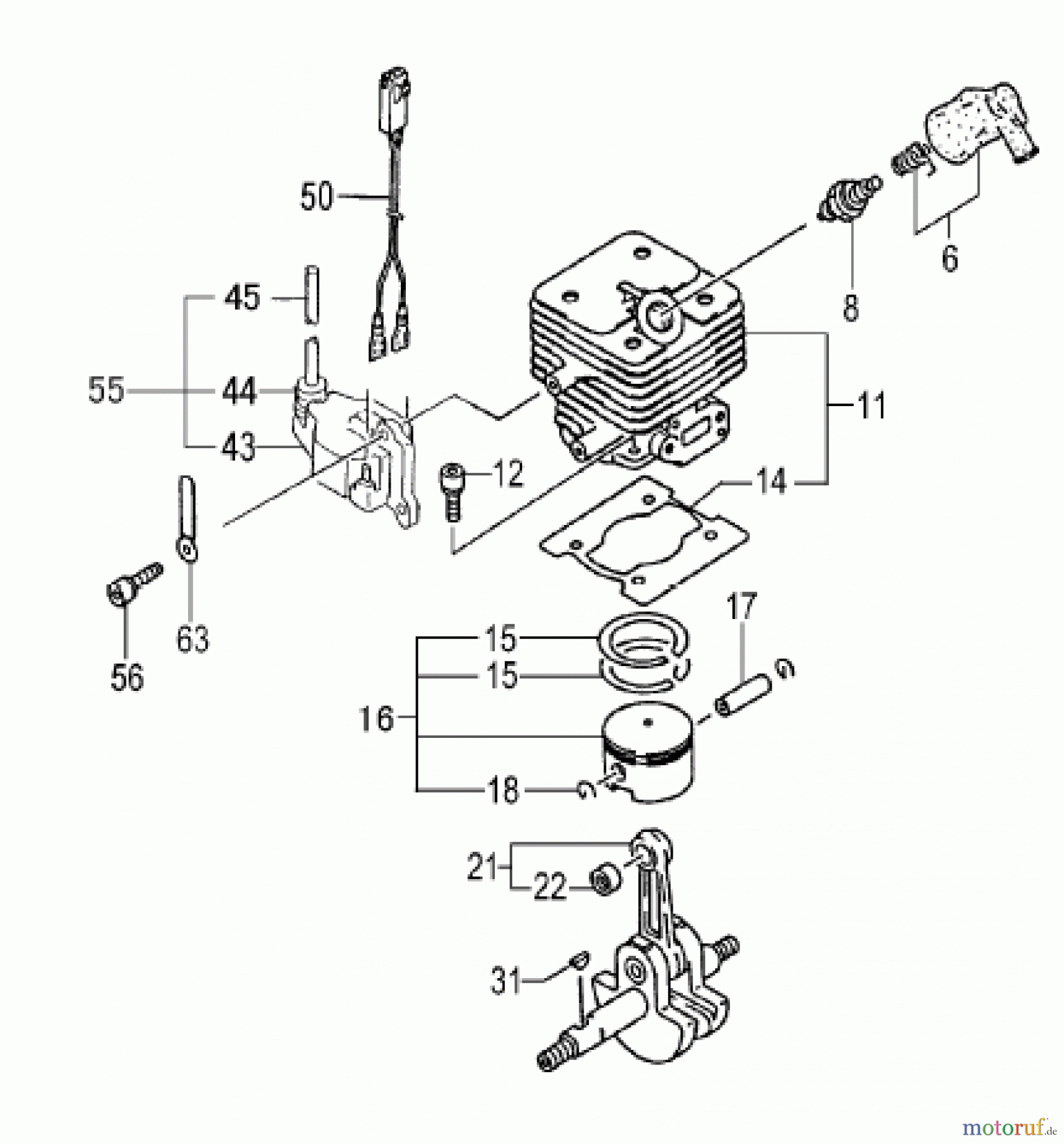 Hitachi Motorsensen ET-Liste CG40EJ-T Seite 1