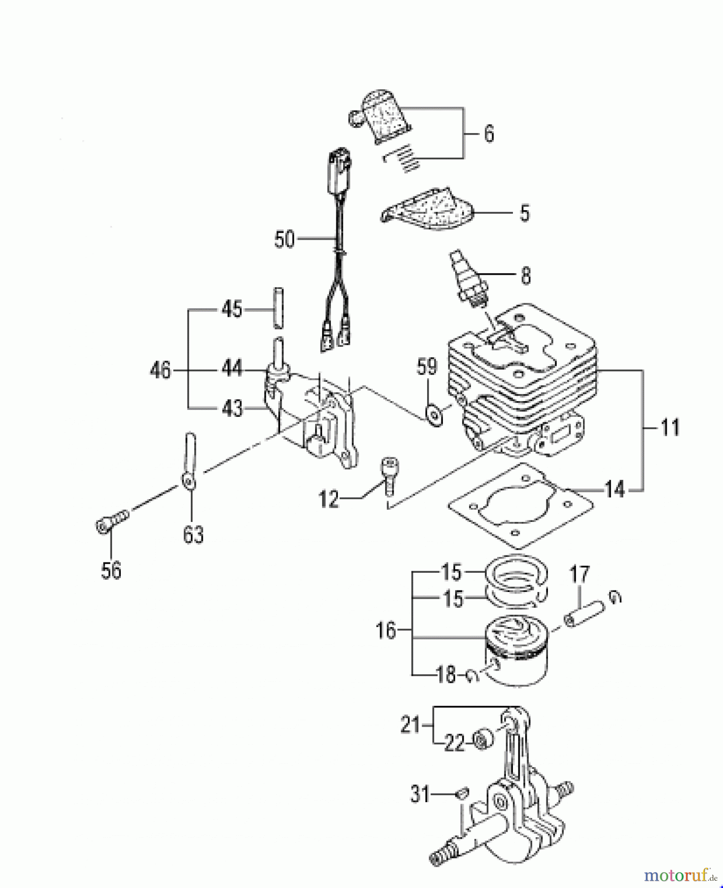 Hitachi Motorsensen ET-Liste CG40EYA-TP Seite 1