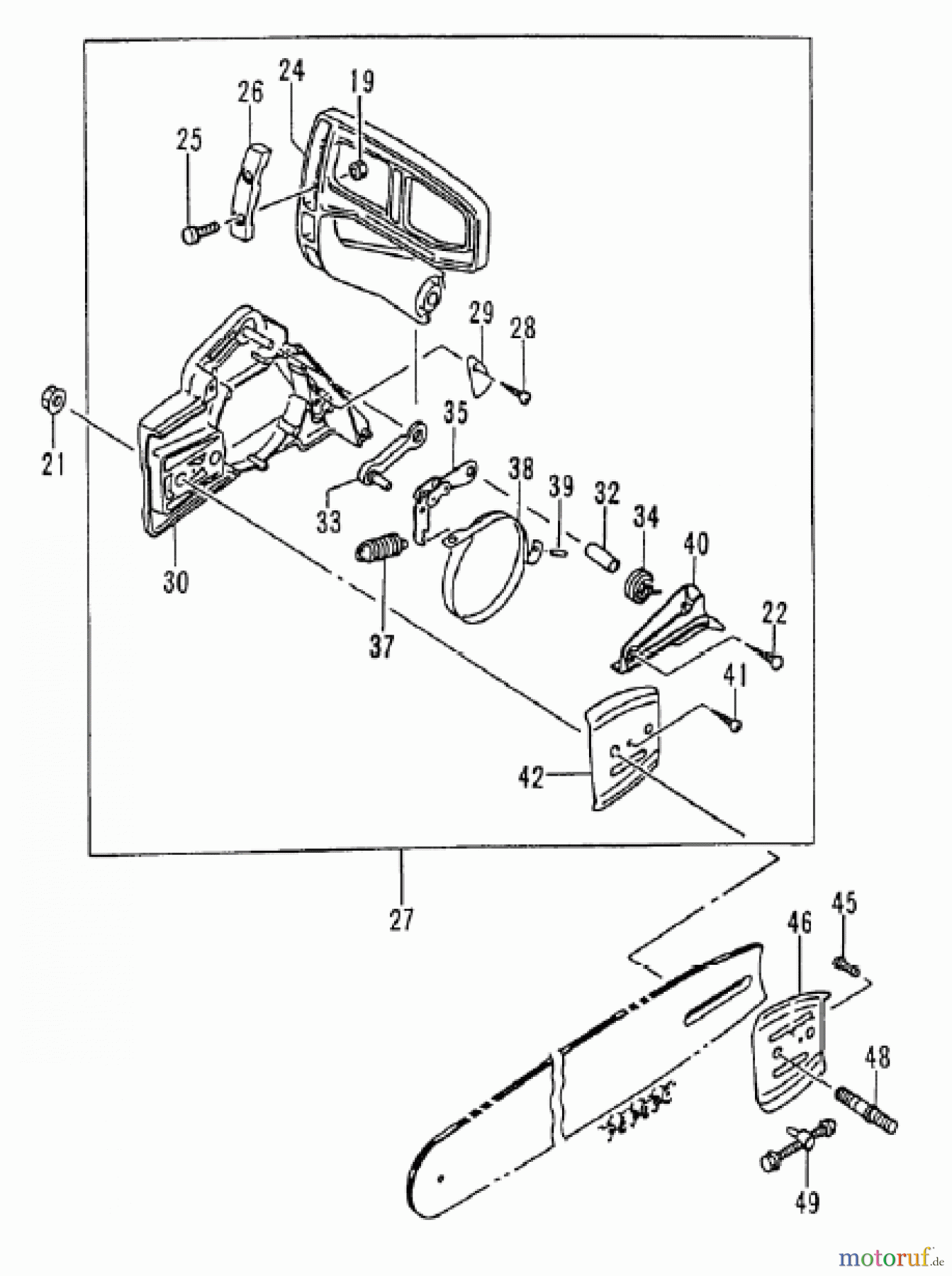 Hitachi Motorsägen ET-Liste CS33EL/38EL/40EL/45EL Seite 8