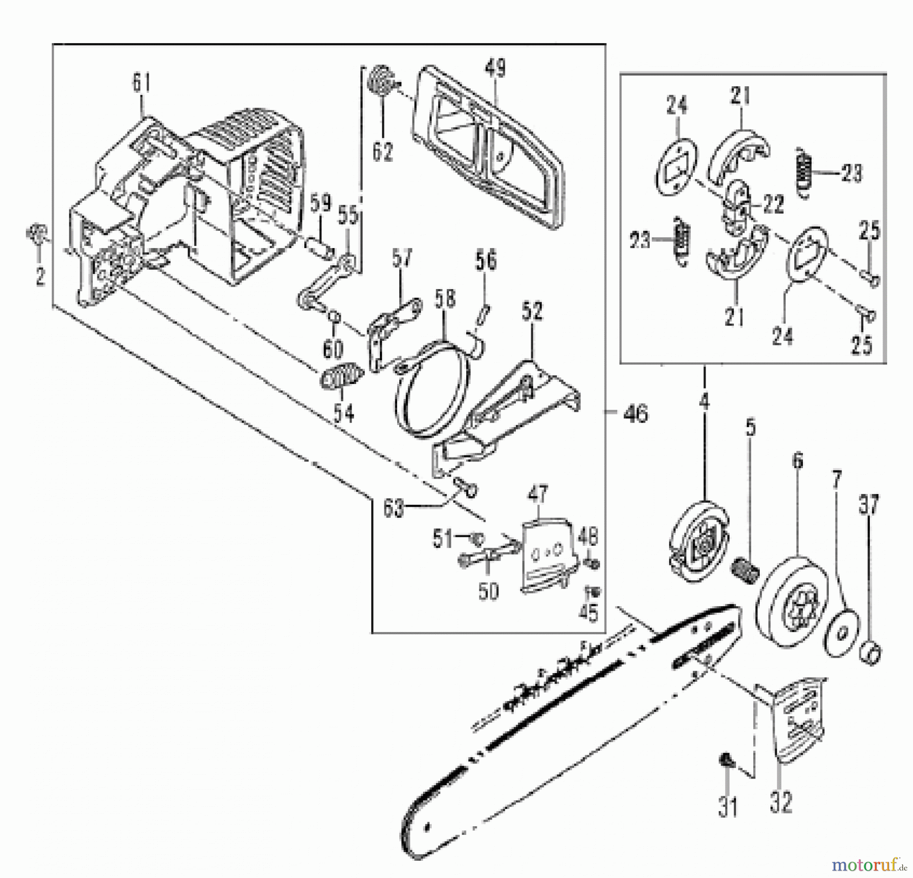 Hitachi Motorsägen ET-Liste CS35EG(S) Seite 10