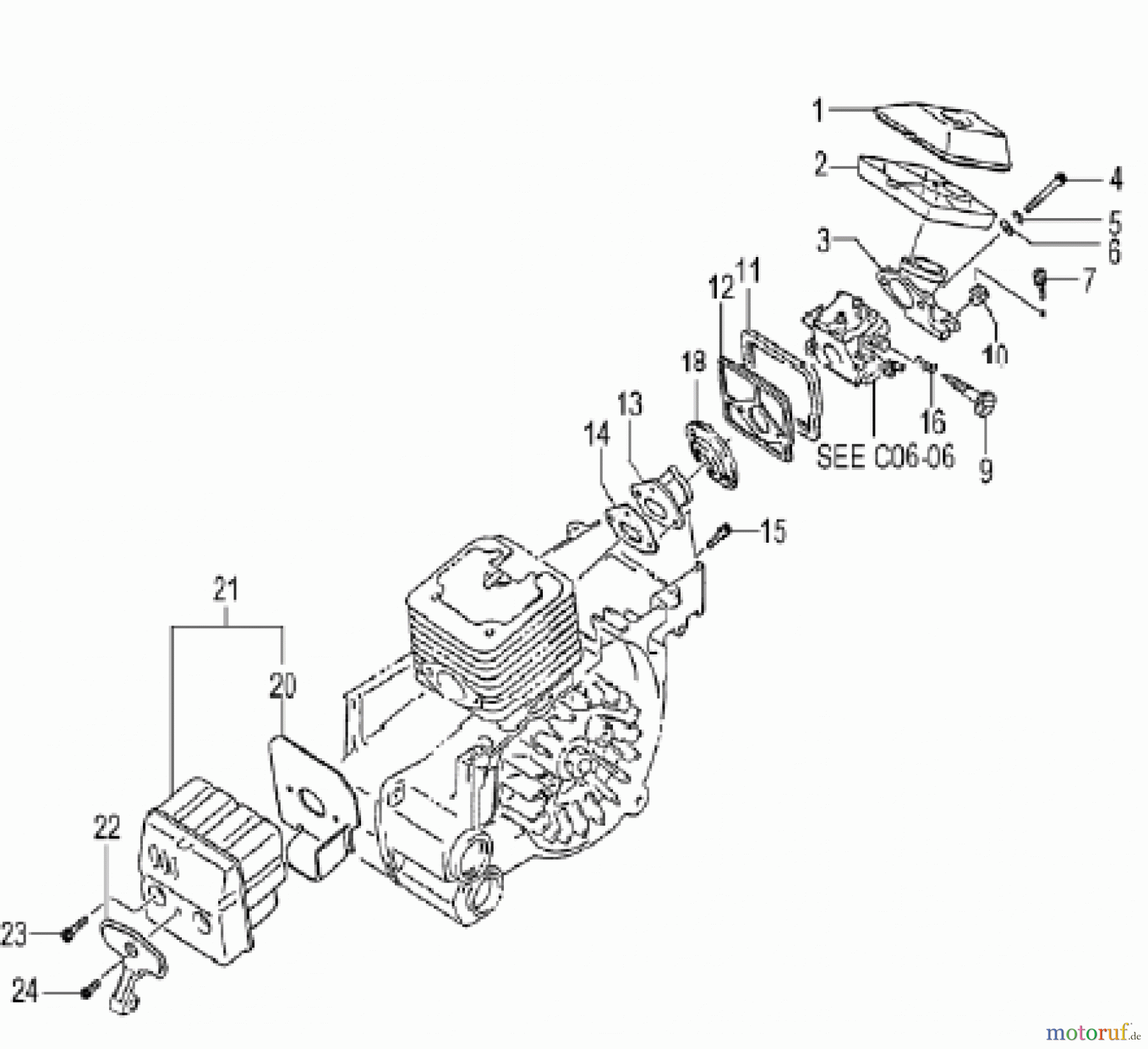 Hitachi Motorsägen ET-Liste CS38EK/CS40EK/CS45EK Seite 4
