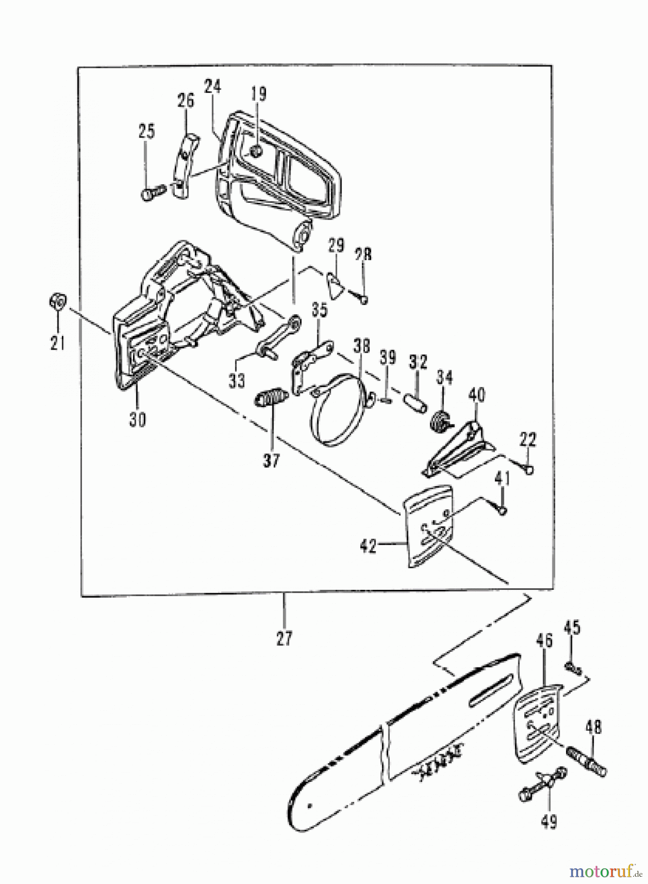 Hitachi Motorsägen ET-Liste CS38EK/CS40EK/CS45EK Seite 8