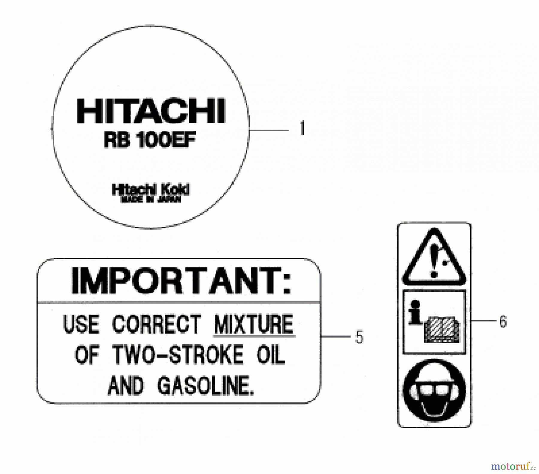 Hitachi Blasgeräte ET-Liste RB100EF Seite 11