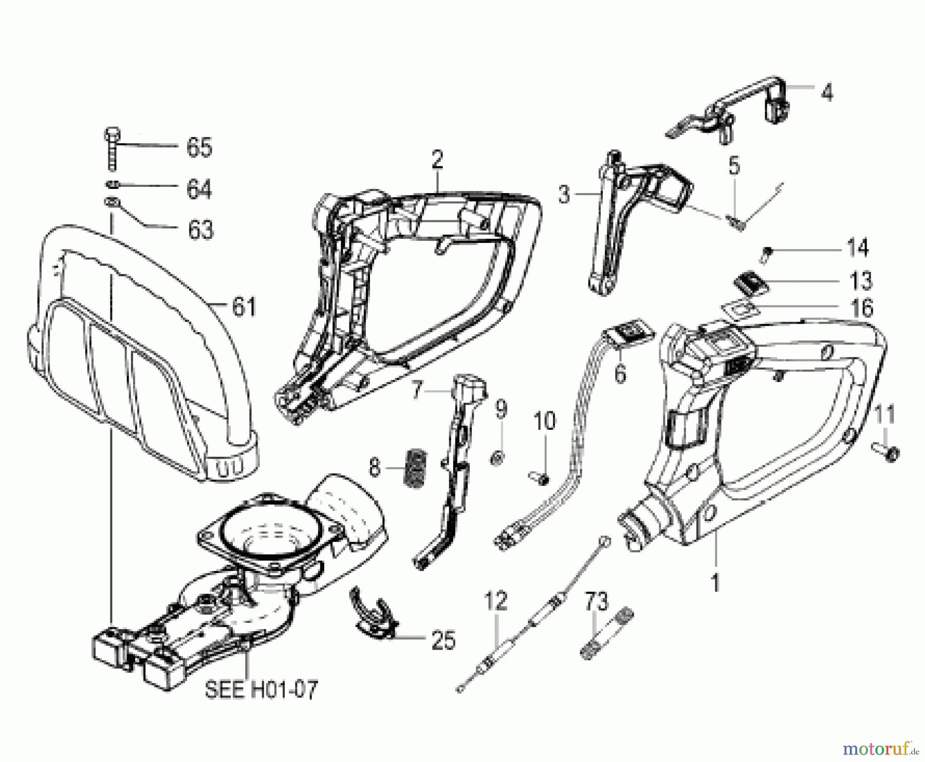 Hitachi Heckenscheren ET-Liste CH55EB(ST) Seite 6