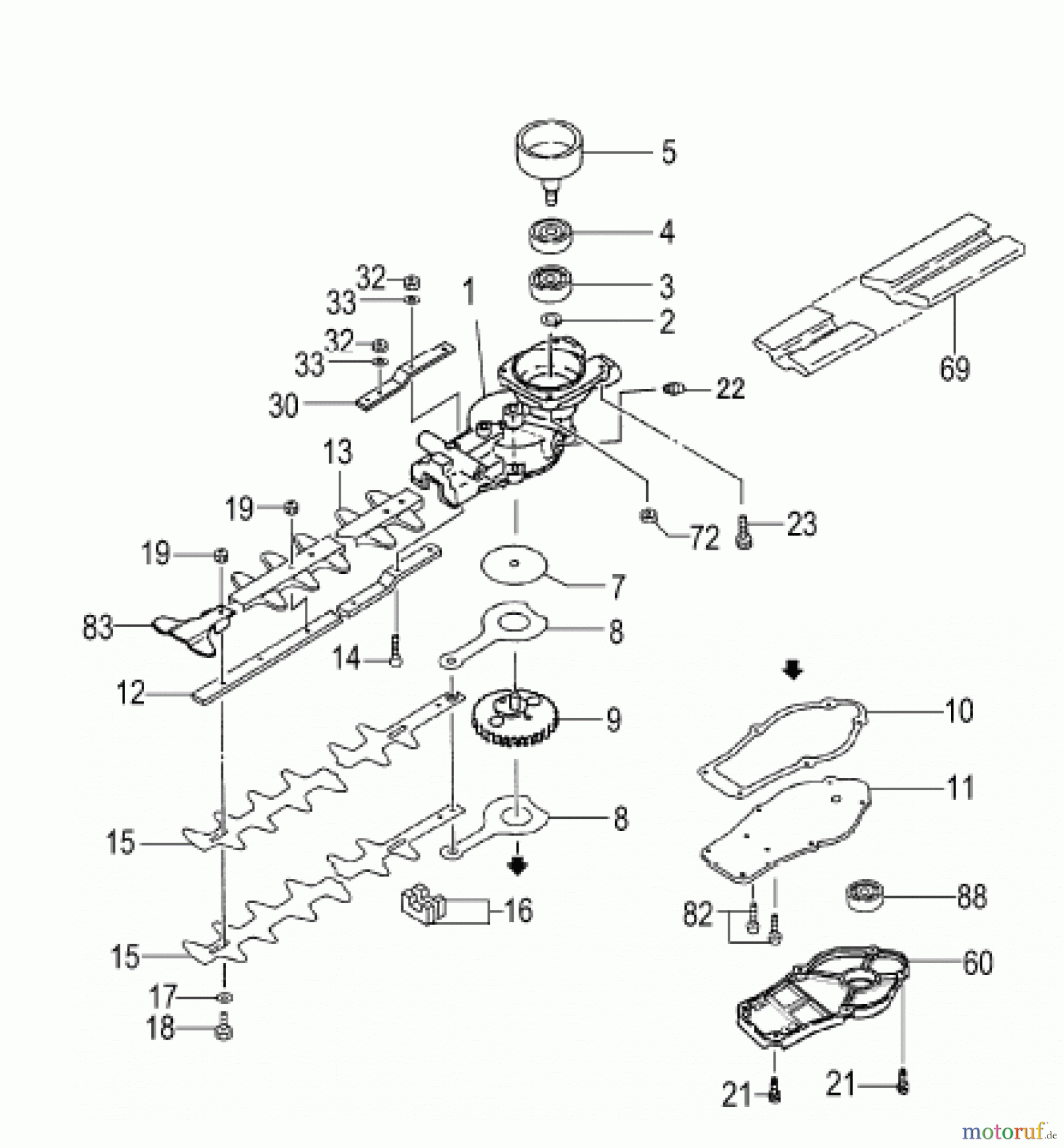  Hitachi Heckenscheren ET-Liste CH66EB(ST) Seite 8