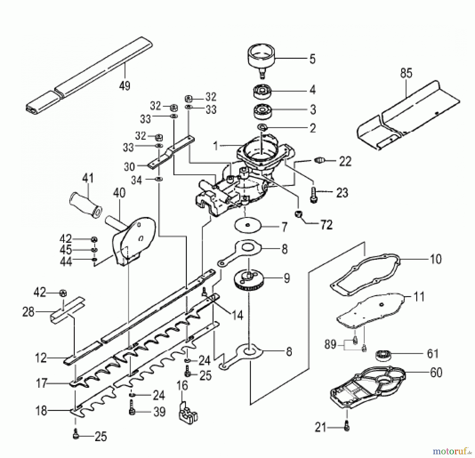 Hitachi Heckenscheren ET-Liste CH78EC Seite 6