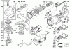 Milwaukee Schleifen und Polieren Schleifer 115mm Ersatzteile AG9-125XE WINKELSCHLEIFER