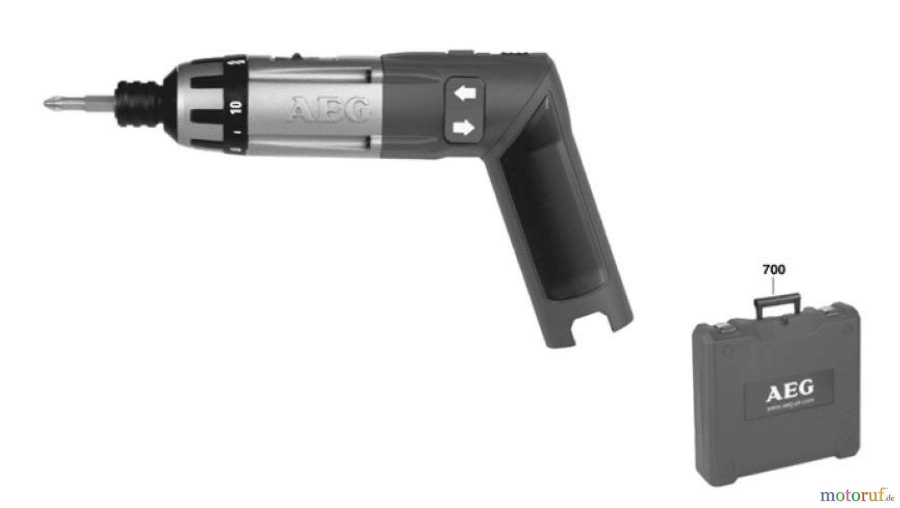  AEG Powertools Bohren und Schrauben Akku Geräte 3,6 Volt SE 3.6