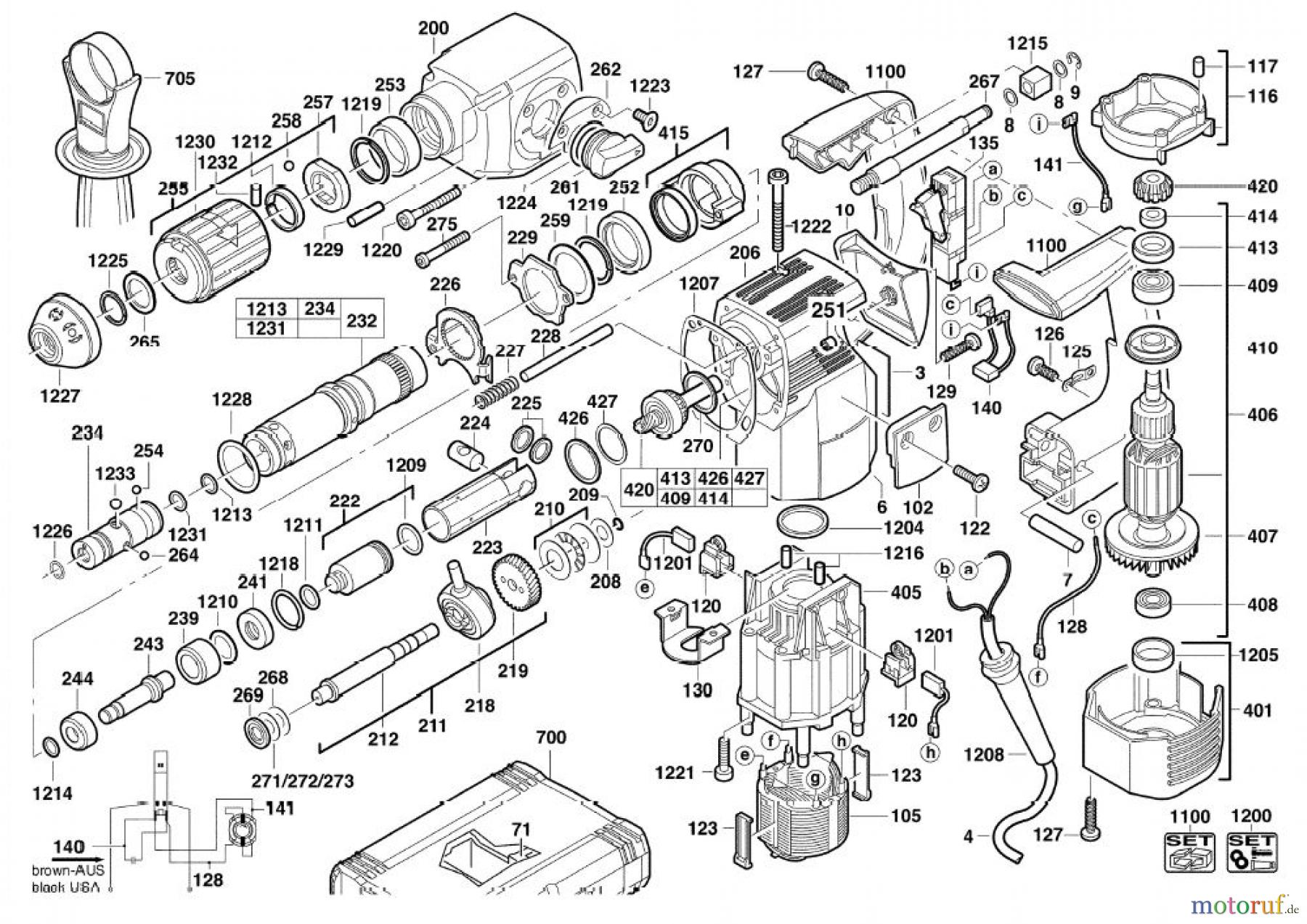AEG Powertools Bohren und Schrauben BOHR- & KOMBIHÄMMER PM 3