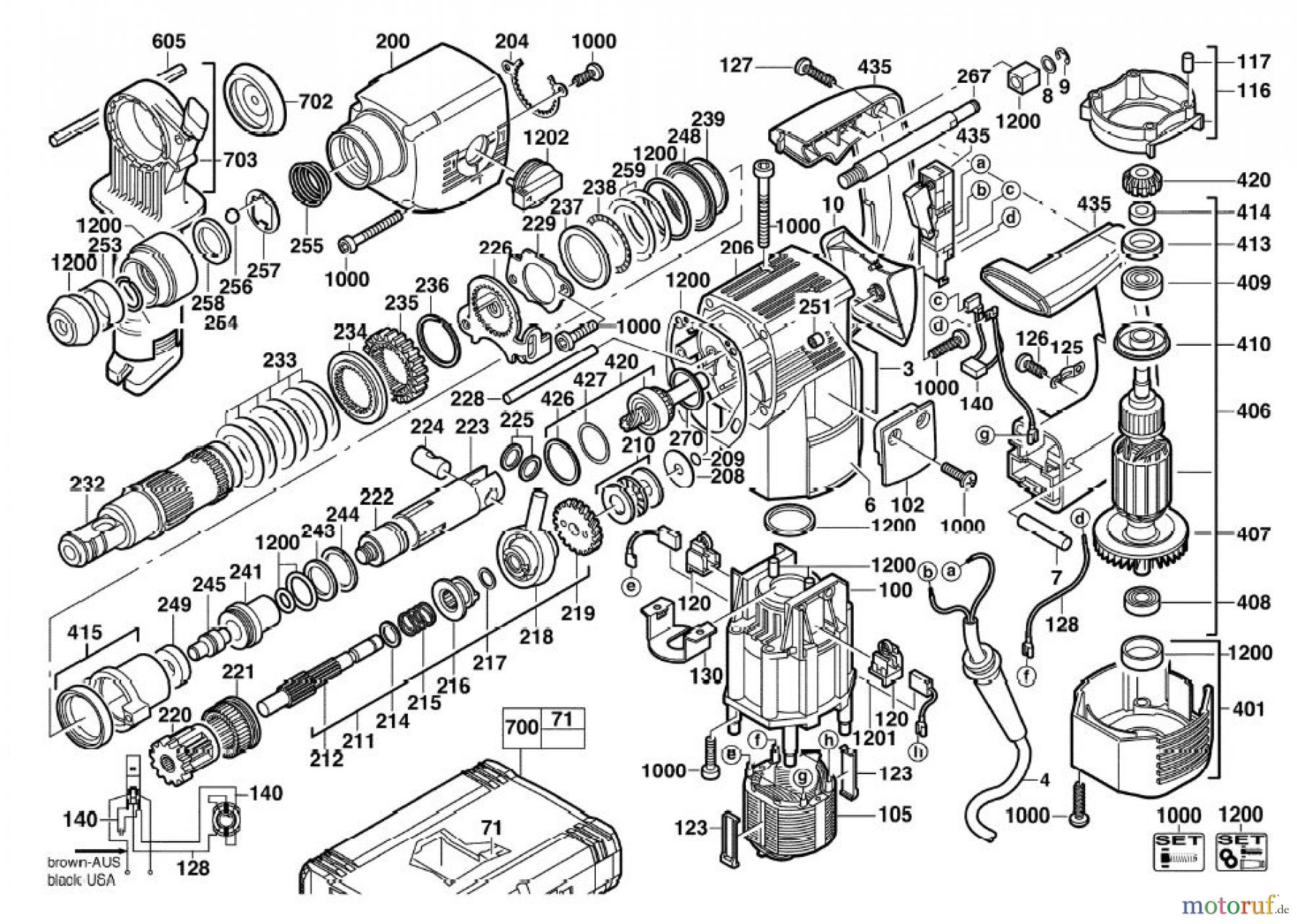 AEG Powertools Bohren und Schrauben BOHR- & KOMBIHÄMMER PN 3500