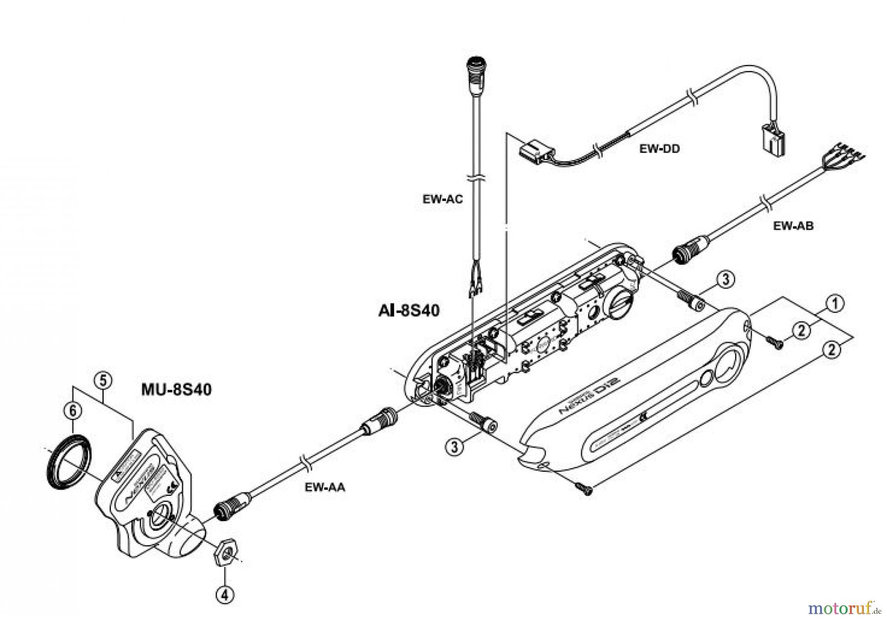 Shimano AI Automatic Inter-3/5/7 - Automatische Nabenschaltung AI-8S40---MU-8S40-CYBER-NEXUS