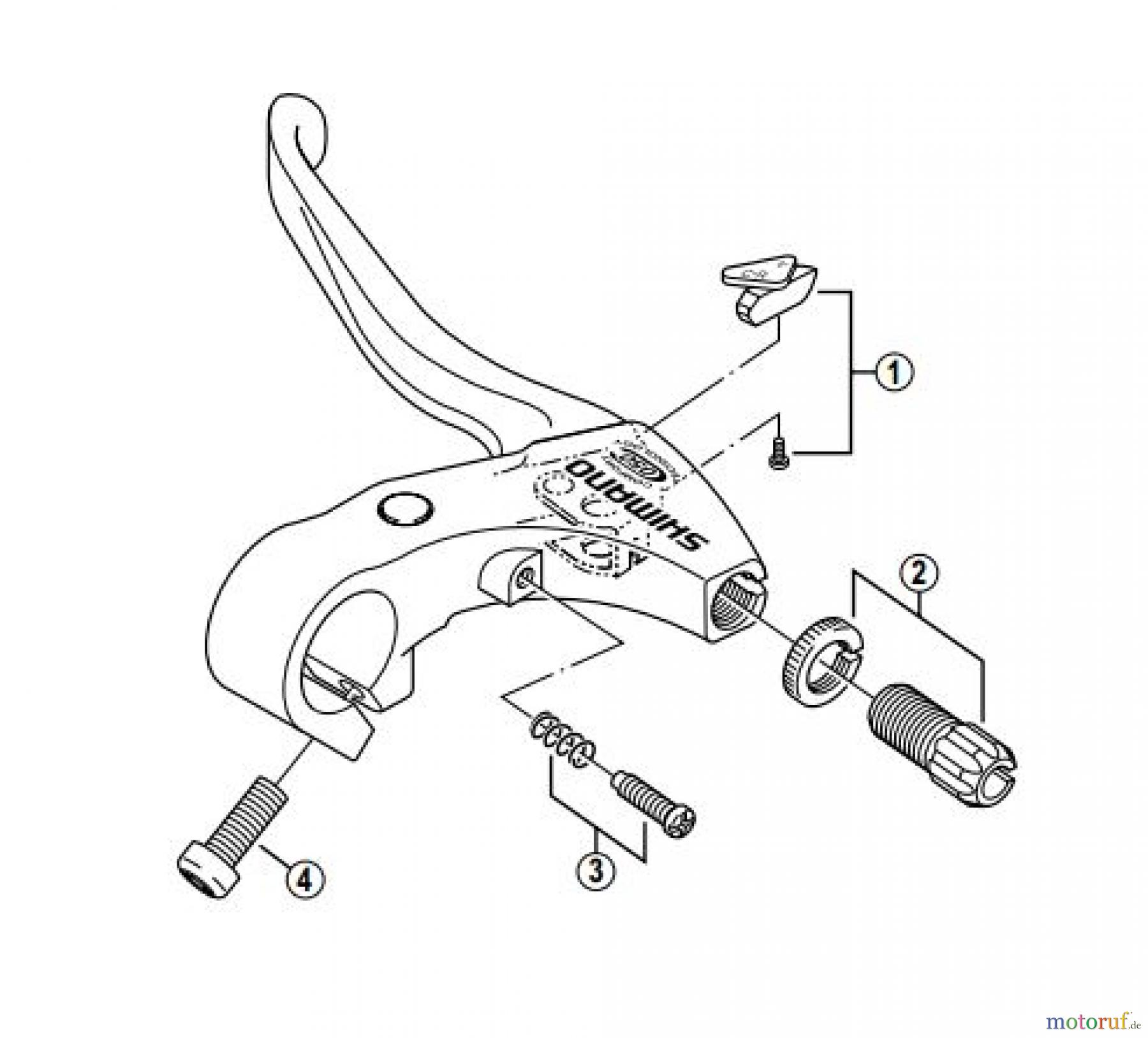 Shimano BL Brake Lever - Bremshebel BL-C050-01