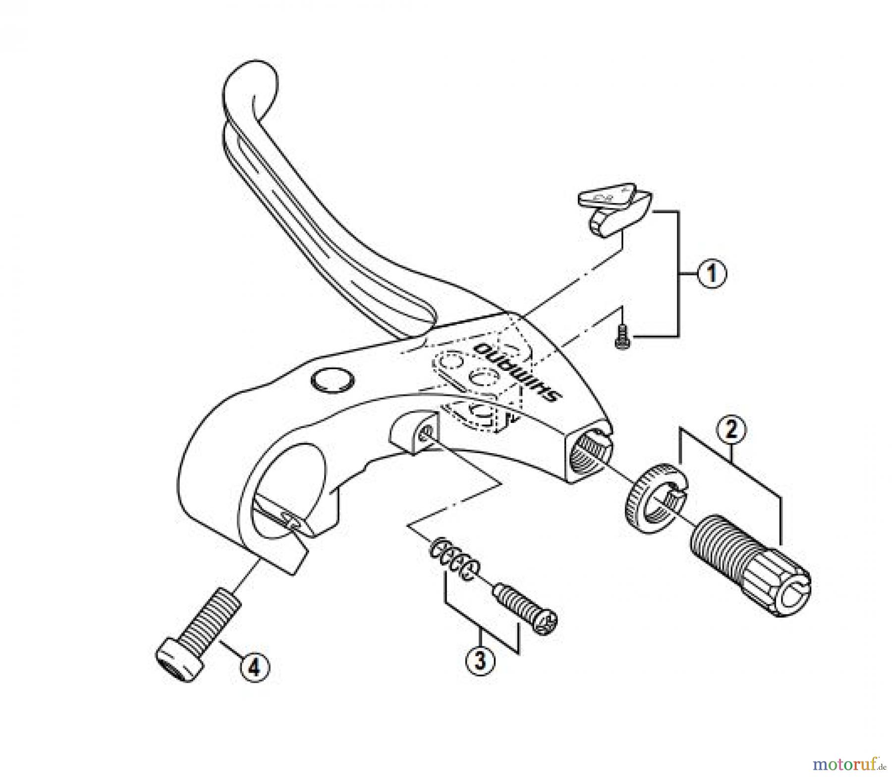 Shimano BL Brake Lever - Bremshebel BL-C101L