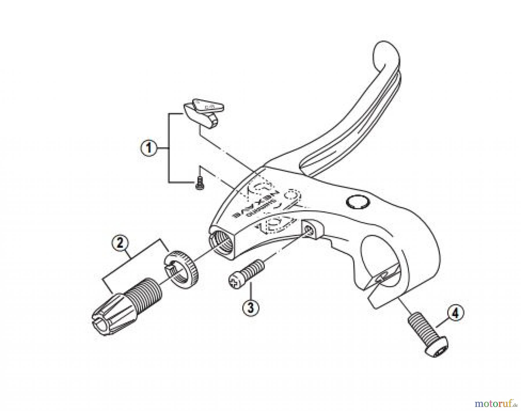 Shimano BL Brake Lever - Bremshebel BL-C800