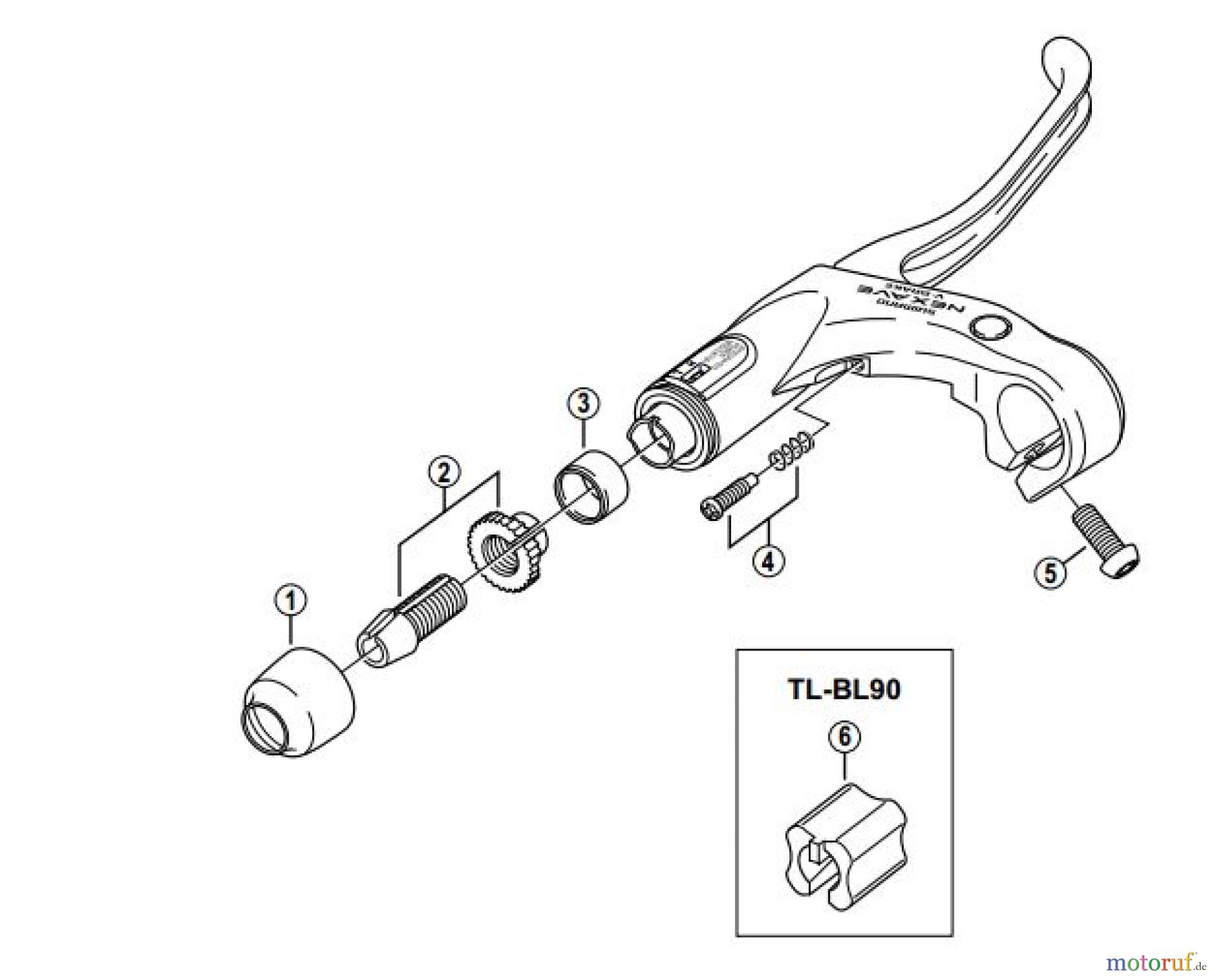 Shimano BL Brake Lever - Bremshebel BL-C900