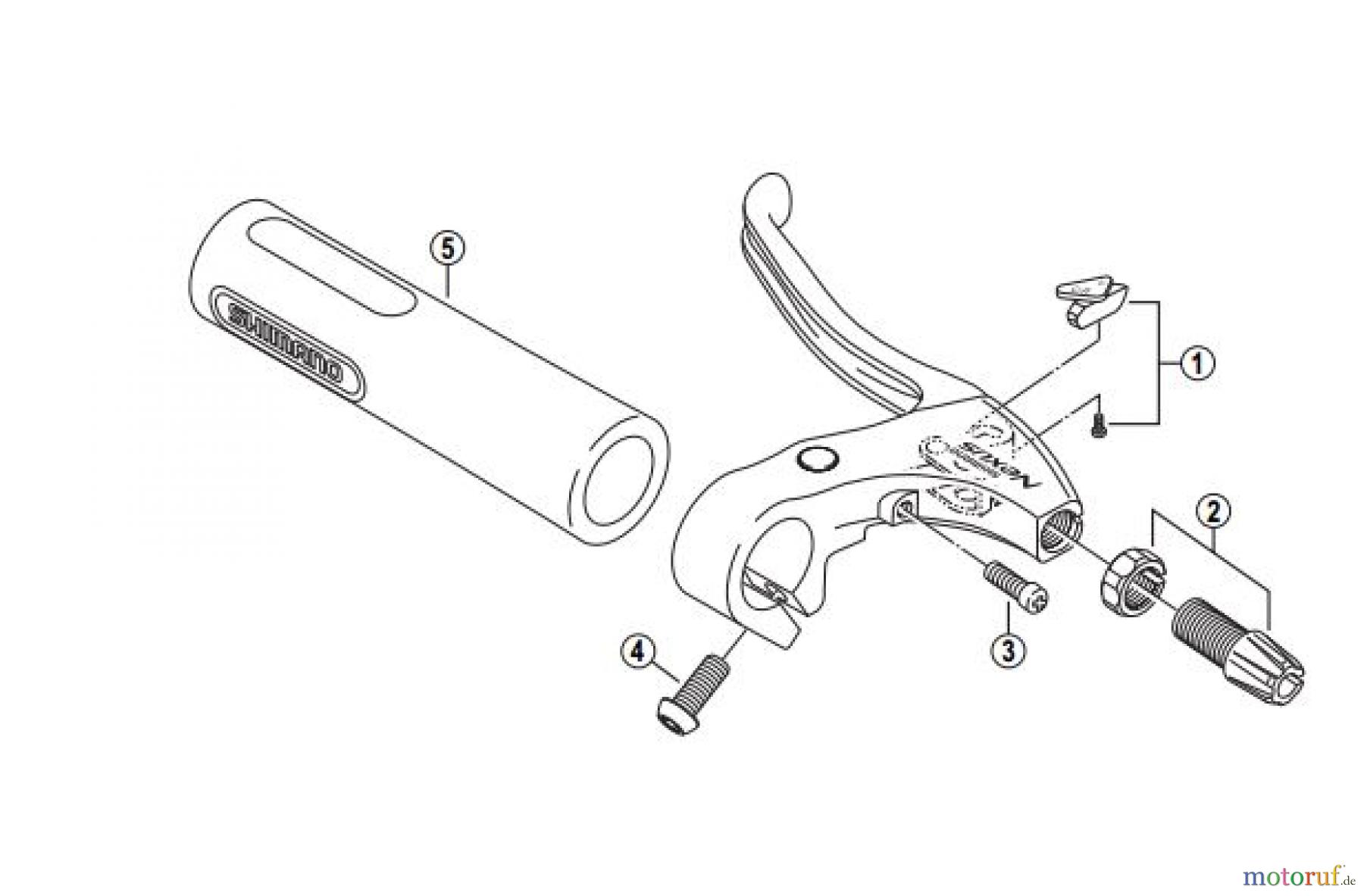 Shimano BL Brake Lever - Bremshebel BL-IM65
