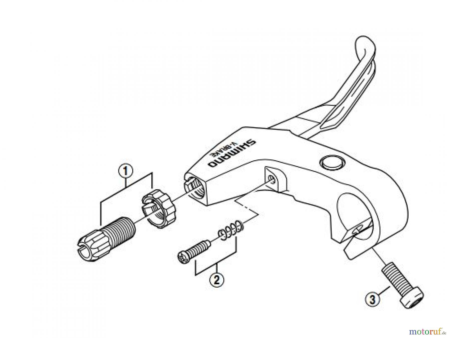 Shimano BL Brake Lever - Bremshebel BL-M420