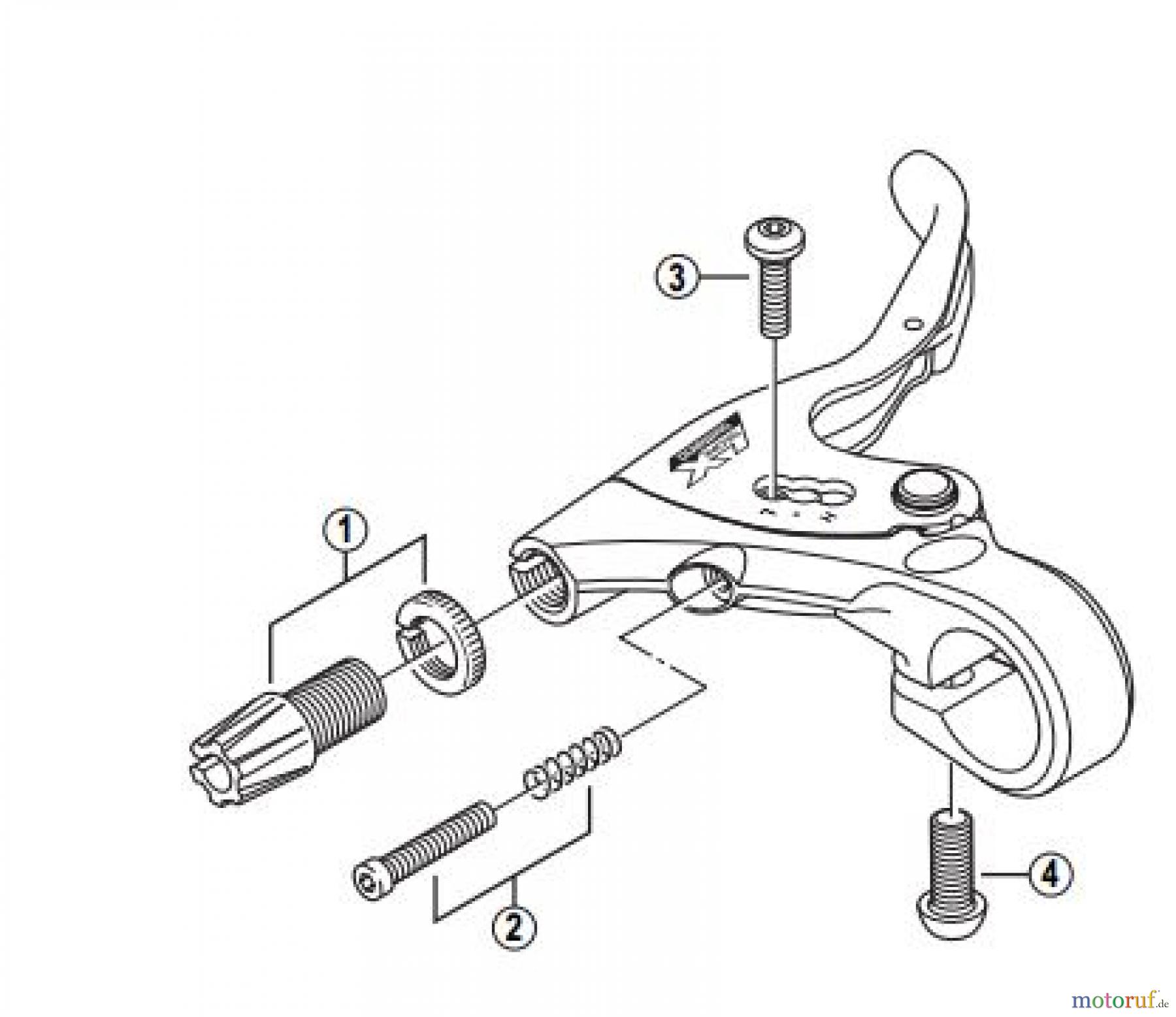 Shimano BL Brake Lever - Bremshebel BL-M570-04
