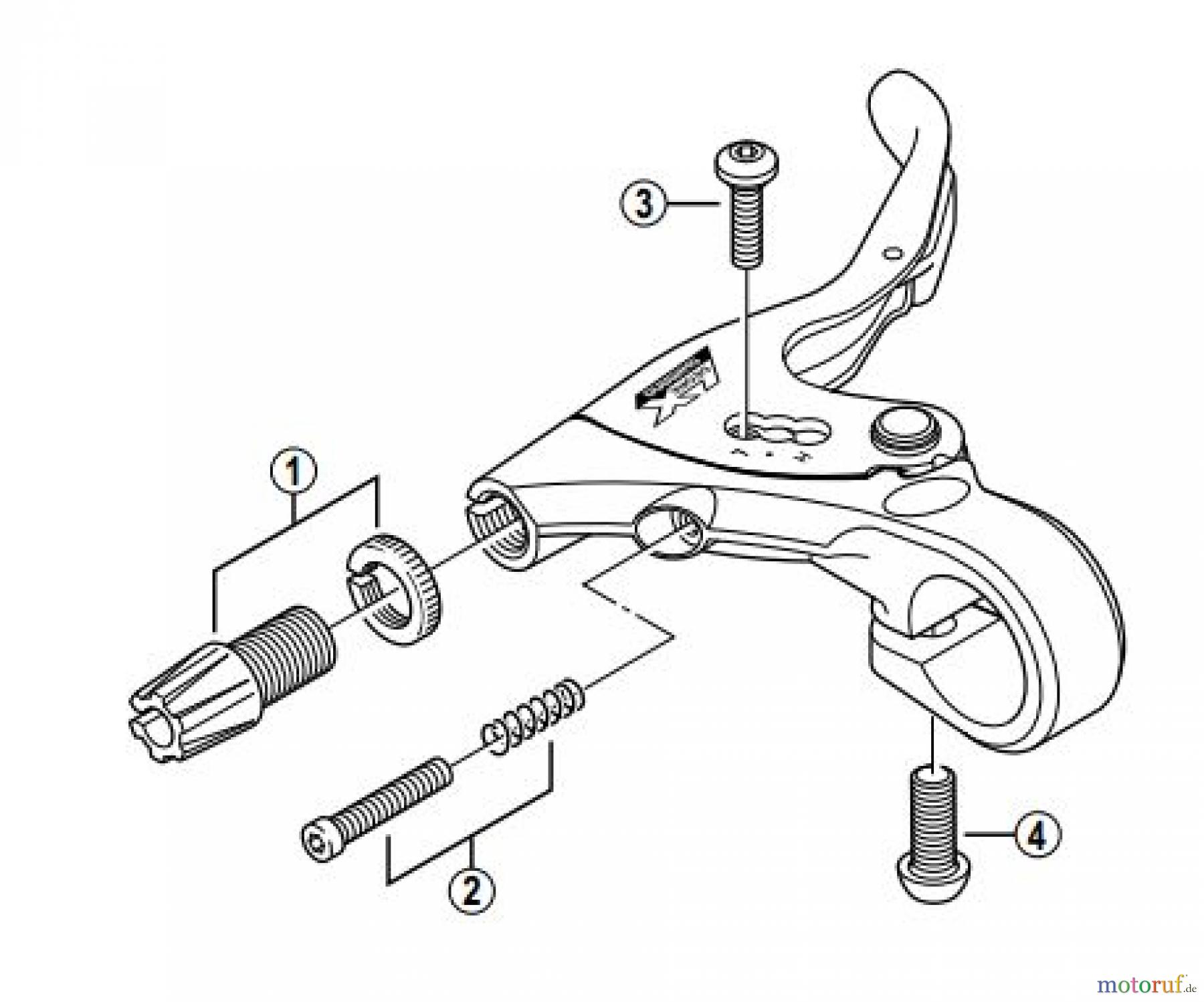 Shimano BL Brake Lever - Bremshebel BL-M570-M570-G