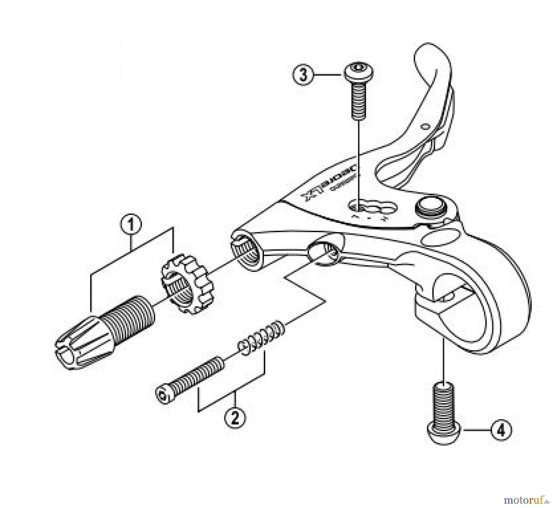 Shimano BL Brake Lever - Bremshebel BL-M571-2487