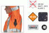 Oregon WARNSCHUTZJACKE HI VIS Gr. L