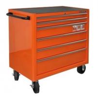 Bahco Werkstattwagen Serie 1475KXL 6 Schubladen, Gummi, Violett, 1475KXL6PEV