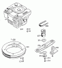 Wolf-Garten 2.42 TA 4765880 Serie D (1997) Ersatzteile Messer, Messeraufnahme, Motor