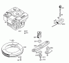 Wolf-Garten 2.42 TL 4760888 Serie A (1998) Ersatzteile Gaszug, Messer, Motor