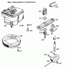 Wolf-Garten 4.42 A 4722885 Serie A (1999) Ersatzteile Gaszug, Messer, Motor