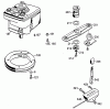 Wolf-Garten 4.42 TB 4763005 Serie A (1999) Ersatzteile Gaszug, Messer, Motor