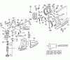 Wolf-Garten OXT 70 7483000 (1996) Ersatzteile Elektromotor, Getriebe