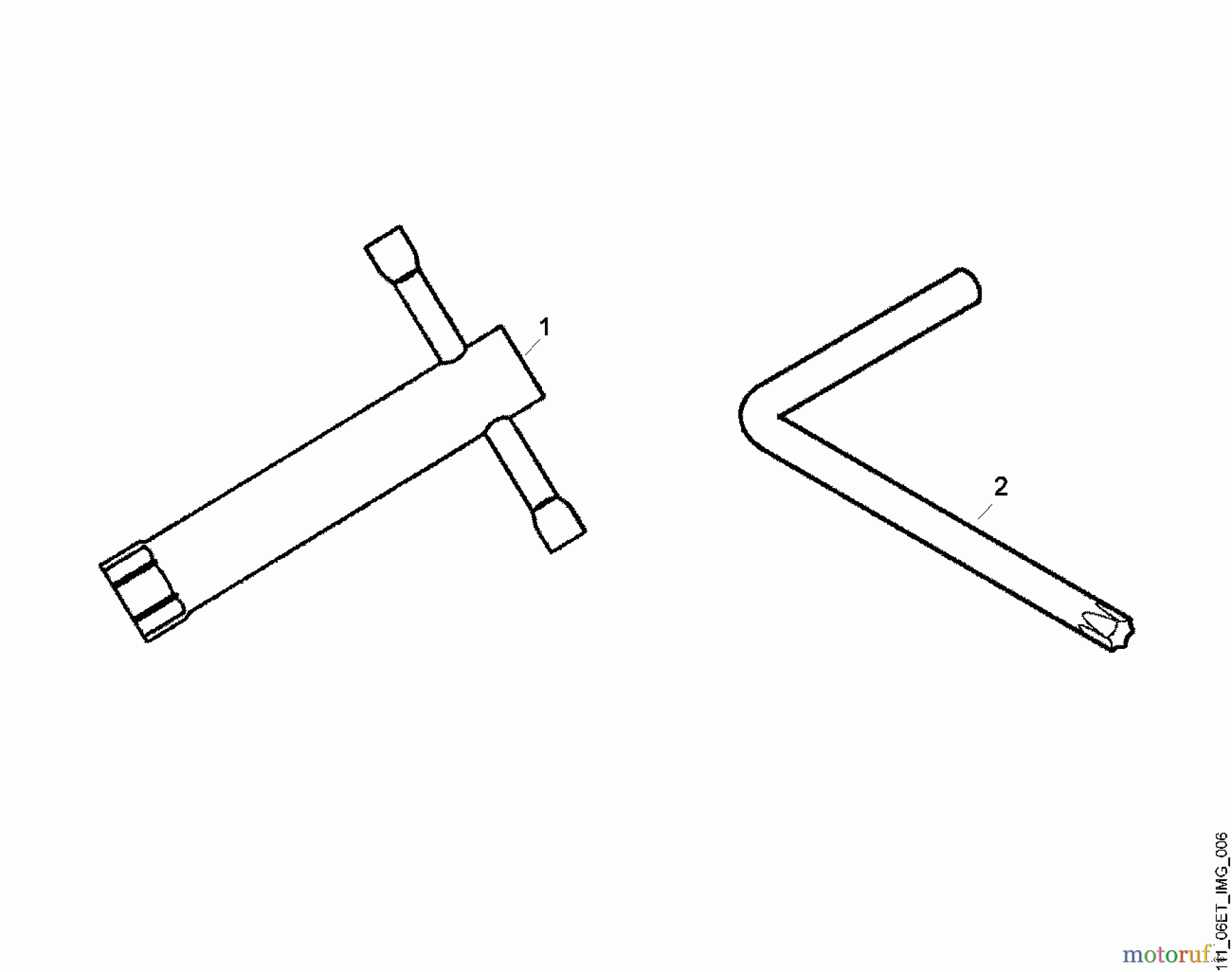 Viking Rasenmäher Benzinrasenmäher MB 415, MB 465, MB 465 C F - Werkzeuge