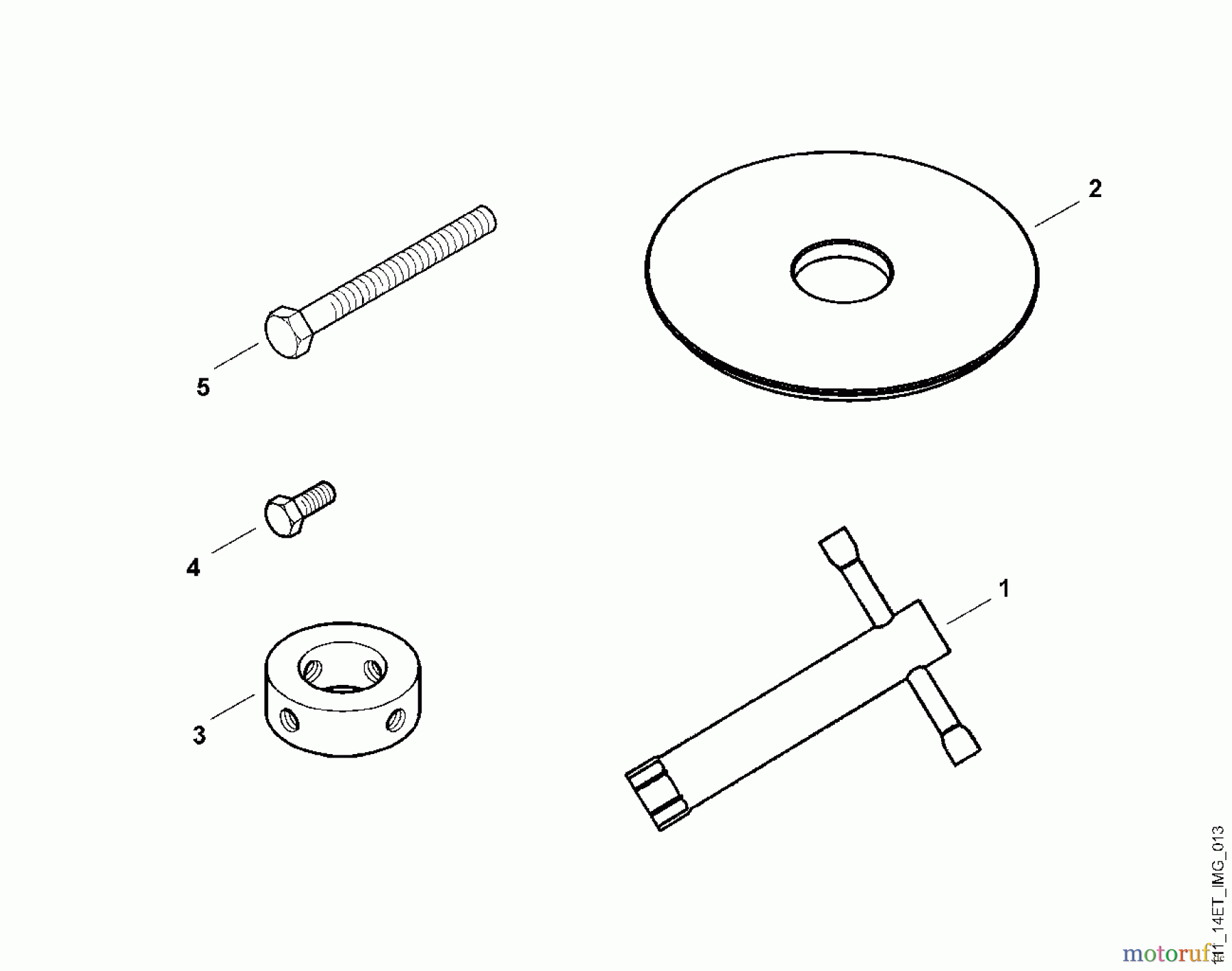 Viking Rasenmäher Benzinrasenmäher MB 555 PRO G - Werkzeuge