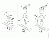 Viking Akkurasenmäher MA 400 Ersatzteile D - Motor, Messer
