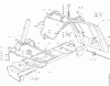 Viking Aufsitzmäher MR 380 Ersatzteile A - Rahmen