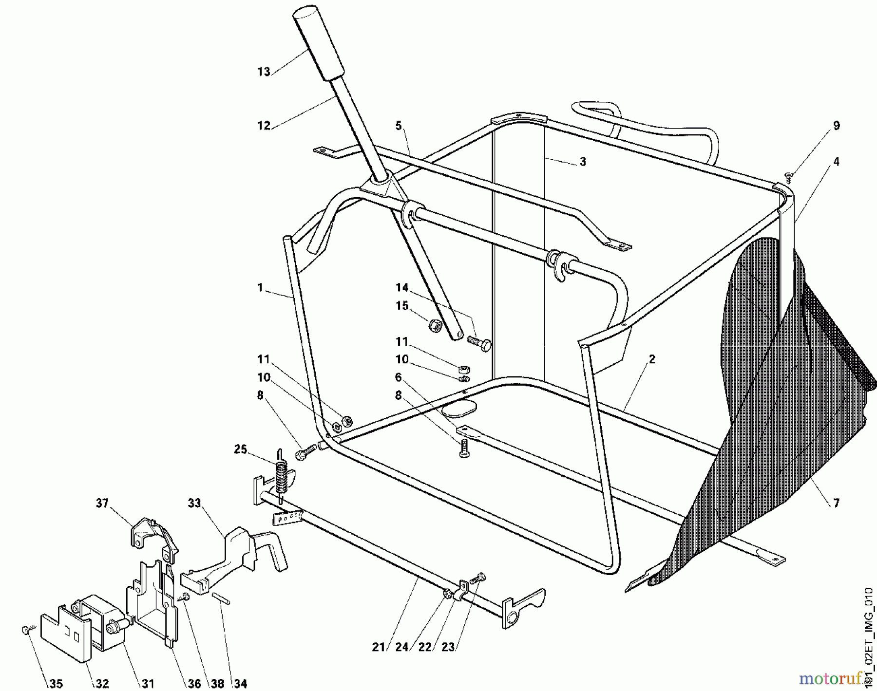Viking Aufsitzmäher Aufsitzmäher MT 790 J - Grasfangkorb