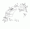 Wolf-Garten Trac OHV 7 6205000 Serie B (2003) Ersatzteile Armaturenbrett, Lenkrad, Motorhaube