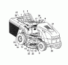 Wolf-Garten Trac OHV 7 6205000 Serie B (2003) Ersatzteile Beschilderung