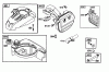 Wolf-Garten Intek Edge SV 2057005 (2003) Ersatzteile Auspuff, Motorhaube, Tank