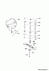 Wolf-Garten HBM 40 B 4001008 Serie B (2004) Ersatzteile Messer, Messeraufnahme, Motor