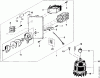 Viking Elektro GE 320, GE 325, GE 330, GE 335 Ersatzteile B - Motor, Schalter