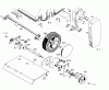 Wolf-Garten UV 32 B 3586080 Serie B (2000) Ersatzteile Messerwalze, Räder