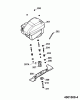 Wolf-Garten HBM 40 B 4001008 Serie D (2006) Ersatzteile Messer, Messeraufnahme, Motor